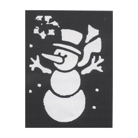 Трафареты на окна для снега спрея