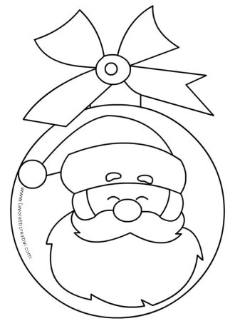 Раскраска новогодние игрушки