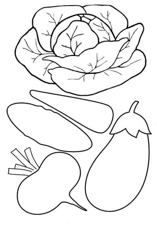 Фрукты раскраска для детей