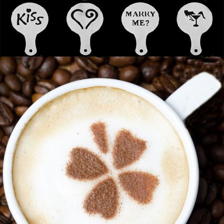 Набор трафаретов для кофе