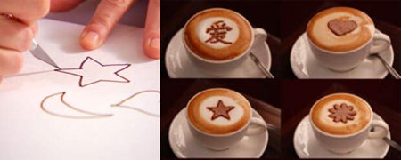 Coffee Barista Stencils набор