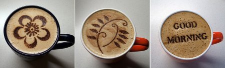 Трафарет для капучино