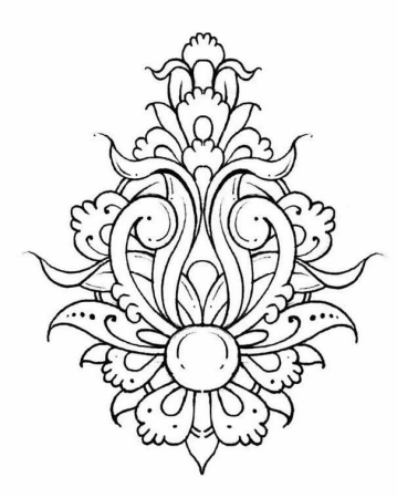 Набросок орнамента