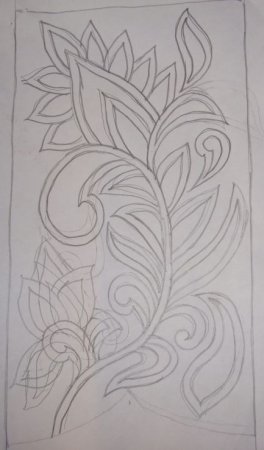 Узоры для вазы джутовая филигрань