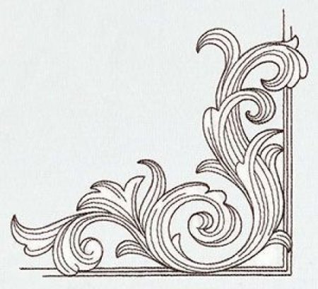 Узоры для джутовой филиграни