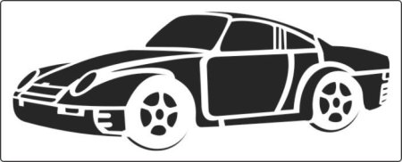 Трафареты для декора машины