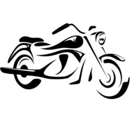 Очертание мотоцикла