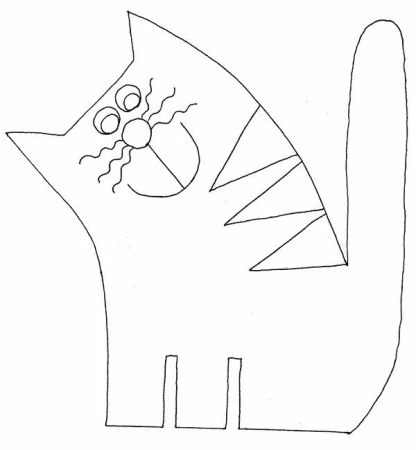 Трафареты для аппликаций из ткани