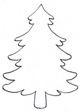 Рисование елочки