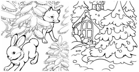 Снеговик раскраска