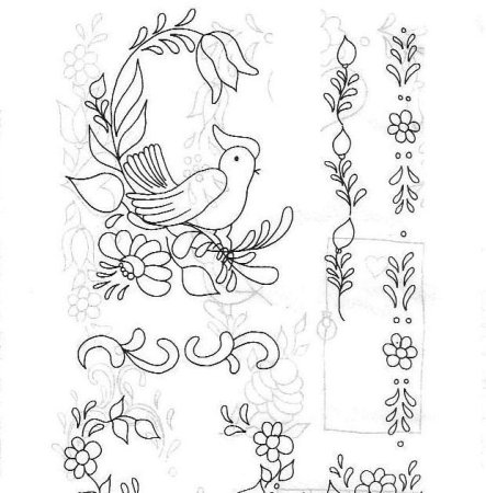 Узоры для росписи по дереву