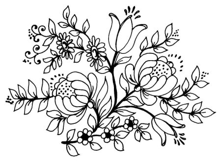 Узоры и цветы