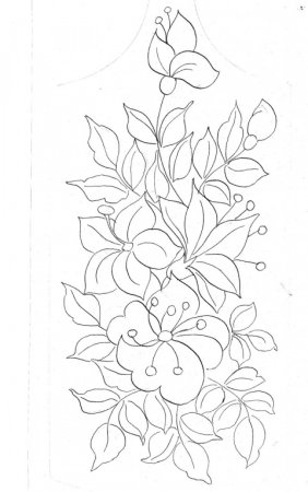 Роспись по дереву трафареты