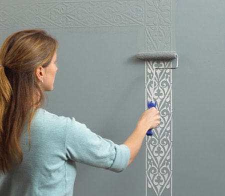 Трафареты для окрашивания стен