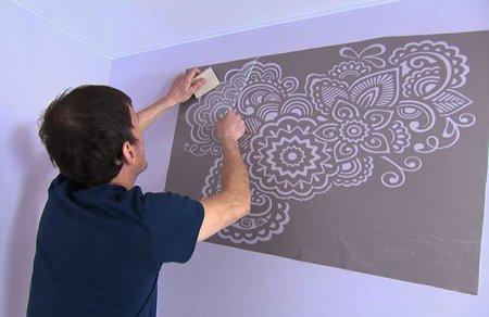 Трафаретная роспись