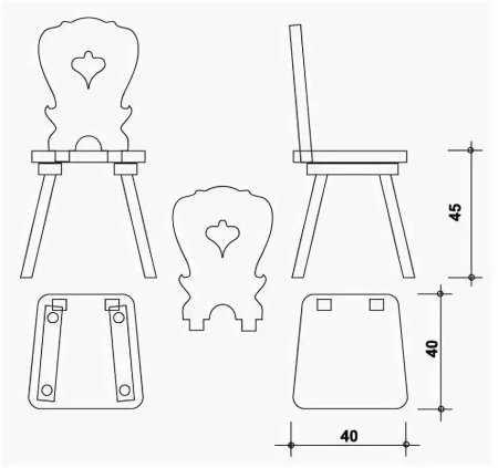 Мебель для Барби своими руками из фанеры чертежи