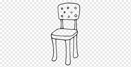 Трафарет стула для рисования