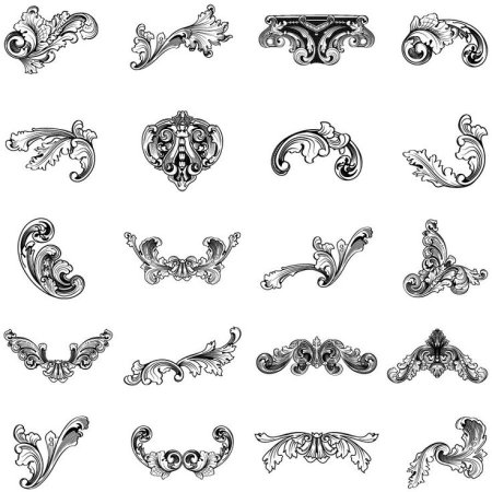 Орнамент для гравировки на металле