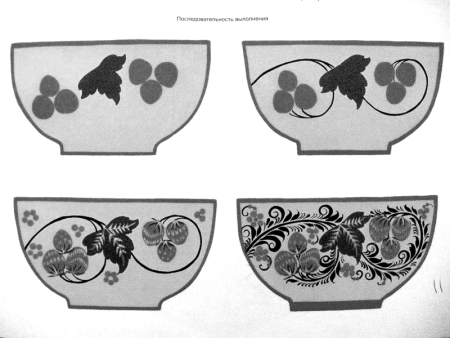 Заготовки для хохломской росписи