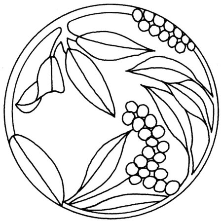 Жостовский поднос раскраска