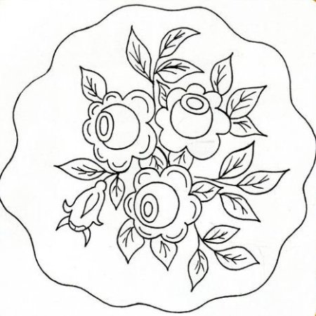 Тарелка Гжель раскраска для детей