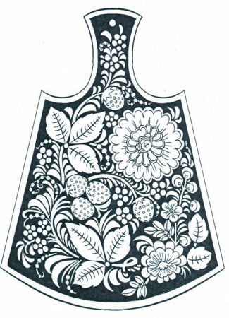 Узоры для росписи по дереву