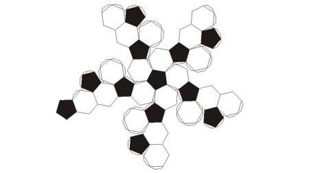 Футбольный мяч раскраска