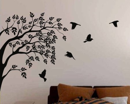 Наклейки на стену балкона