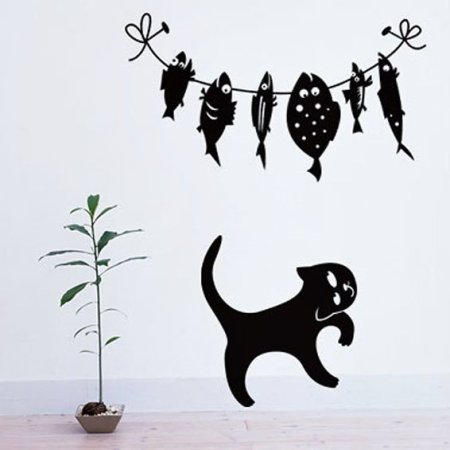 Наклейки на стекло декоративные