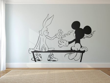 Нанесение рисунка на стену