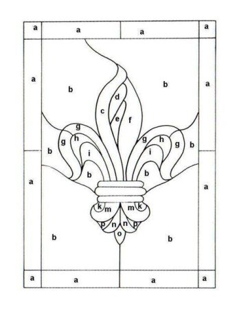 Витражные схемы