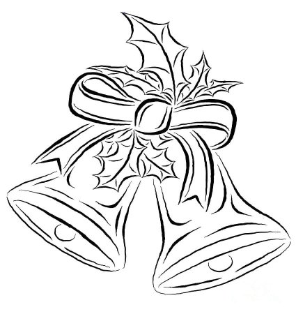 Новогодние колокольчики на окна