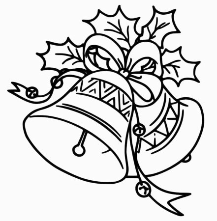 Колокольчик раскраска