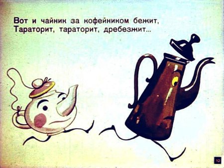 Чайник сказочный Федорино горе