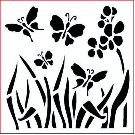 Трафарет травы