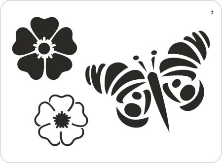 Трафареты детские для декора