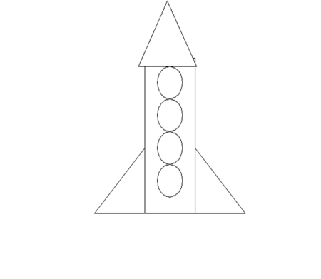 Ракета из геометрических ф ГУР