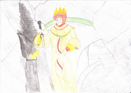 Дворянка рисунок