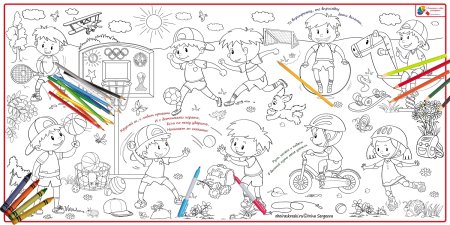 Раскраски по ЗОЖ