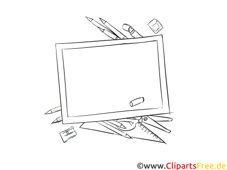 Школьная доска раскраска