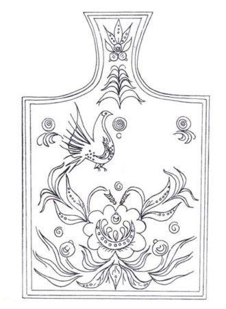 Доска Школьная черно белая