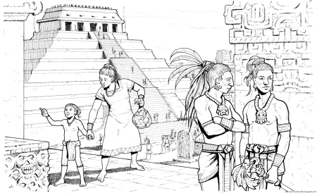 Цивилизация Майя для детей