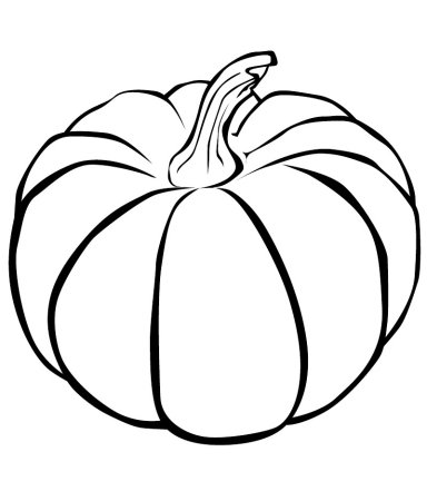Тыква раскраска