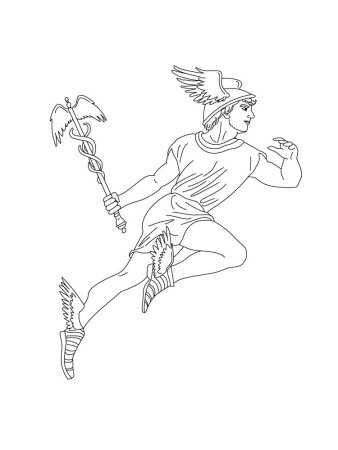 Раскраска боженька