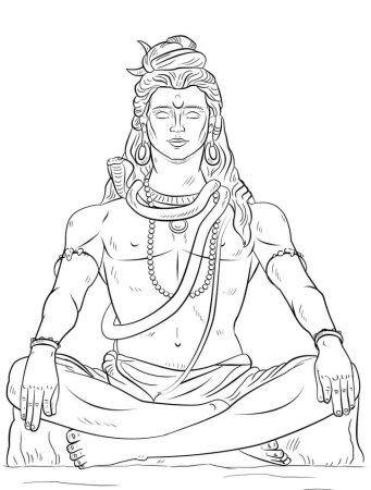 Раскраски боги древней Греции Аполлон