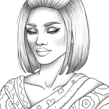 Раскраски девушки