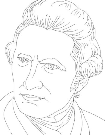 Портрет Мерлин Монро раскраска