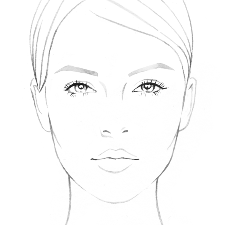 Лицо человека раскраска