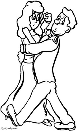 Нарисовать танец вальс