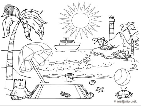 Радуга раскраска для детей